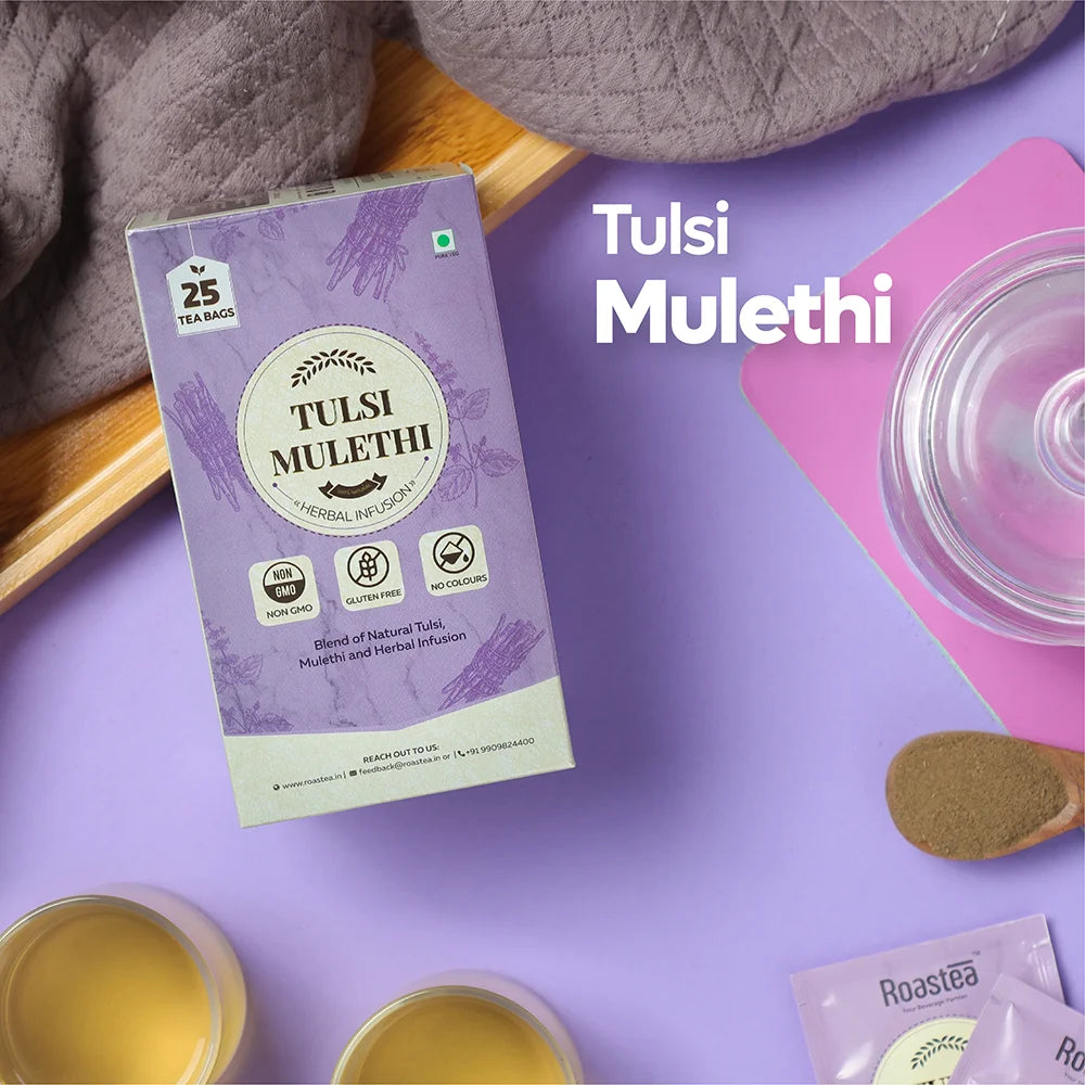 Tulsi Mulethi Green Tea - 25 Tea Bags